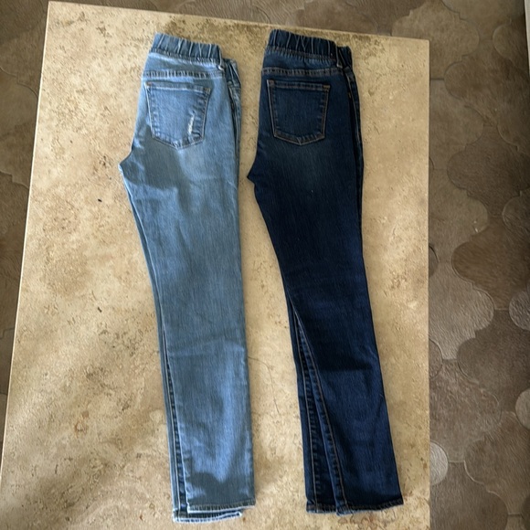 2 Jeans Girls GAP regular stretch jeggins Size10 - Picture 3 of 5